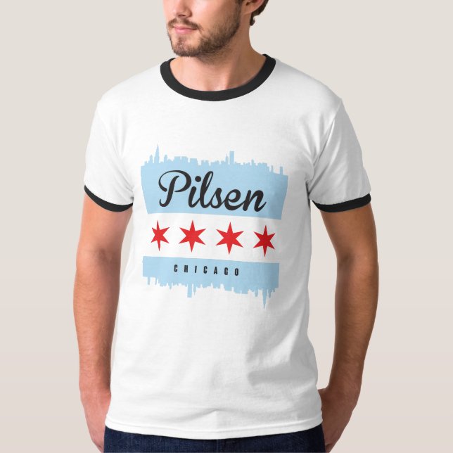 Pilsen Chicago T-Shirt (Vorderseite)