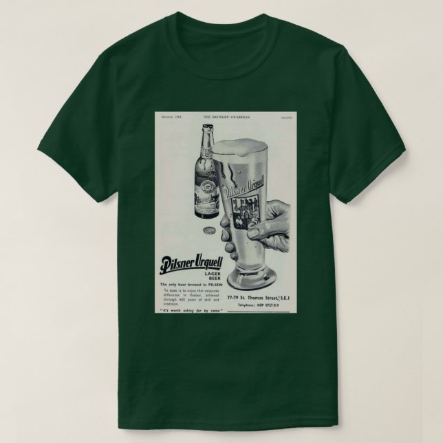 pilsner urquell beerr T T-Shirt (Design vorne)