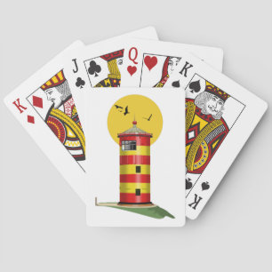 Pilsum Lighthouse Deutschland Spielkarten