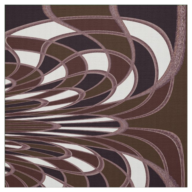 Pilz, Abstrakt - Heather Spice - Stoff (Muster)