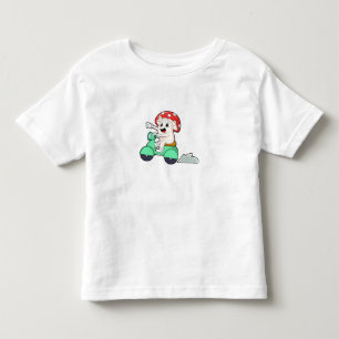 Pilz als Fahrrad mit Scooter.PNG Kleinkind T-shirt