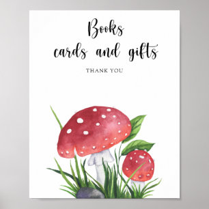 Pilz-Baby-Party - Bücher, Karten und Geschenke Poster