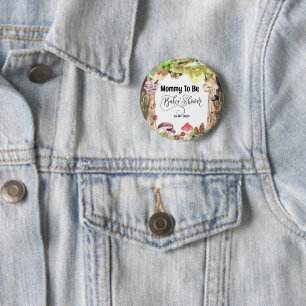 Pilz-Babydusche Waldwald Button