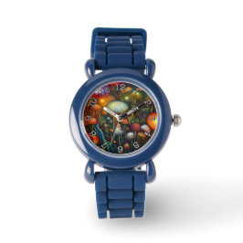 Pilz - Blende mit schwarzen Zahlen beobachten Armbanduhr