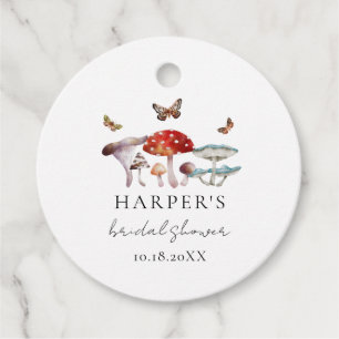 Pilz-Boho-Brautparty-Geschenkanhänger Geschenkanhänger