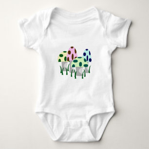 Pilz-Flecken Baby Strampler