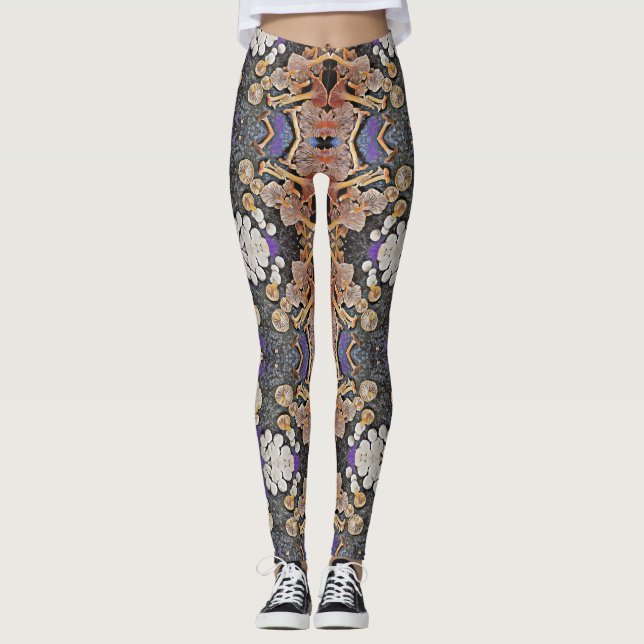 Pilz Forragers gemustert Leggings (Vorderseite)