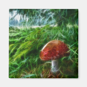 Pilz-Fraktal-Wald Magnet