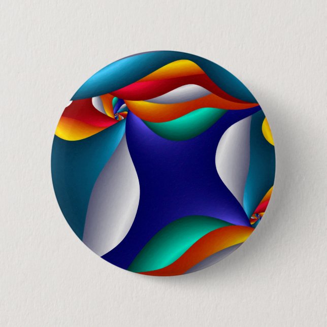 Pilz, modern und zeitgenössische Kunst Button (Vorderseite)