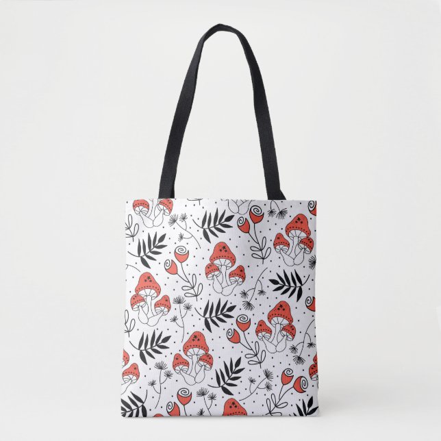 Pilz-Pilz-Art: Natureinrichtung Tasche (Vorderseite)