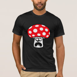 Pilz schockiert überraschter Gesichtsausdruck lust T-Shirt