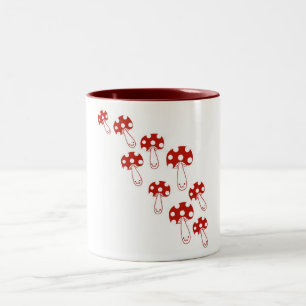 Pilz-Tasse Zweifarbige Tasse