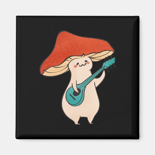 Pilz und Musik Magnet (Vorne)