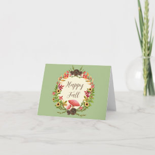 Pilz und Sonnenblumen mit anpassbarem Text