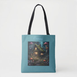 Pilz-Wald-Häuschen-Sommer-Tasche Tasche