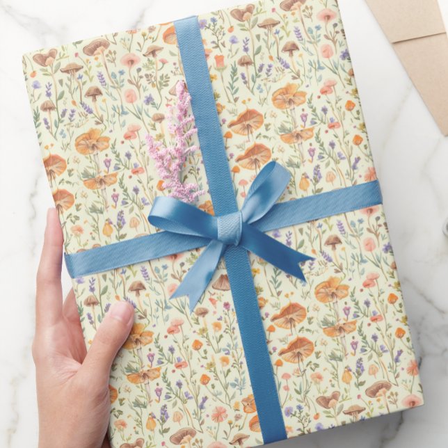 Pilz-Wrap-Papier Geschenkpapier (Von Creator hochgeladen)