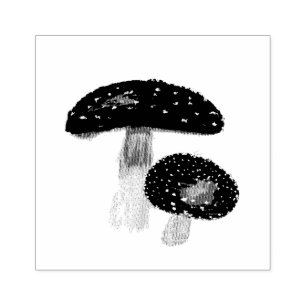 Pilze, Amanita muscaria Gummistempel