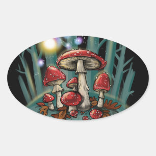 Pilze aus Toadstool~ Aufkleber