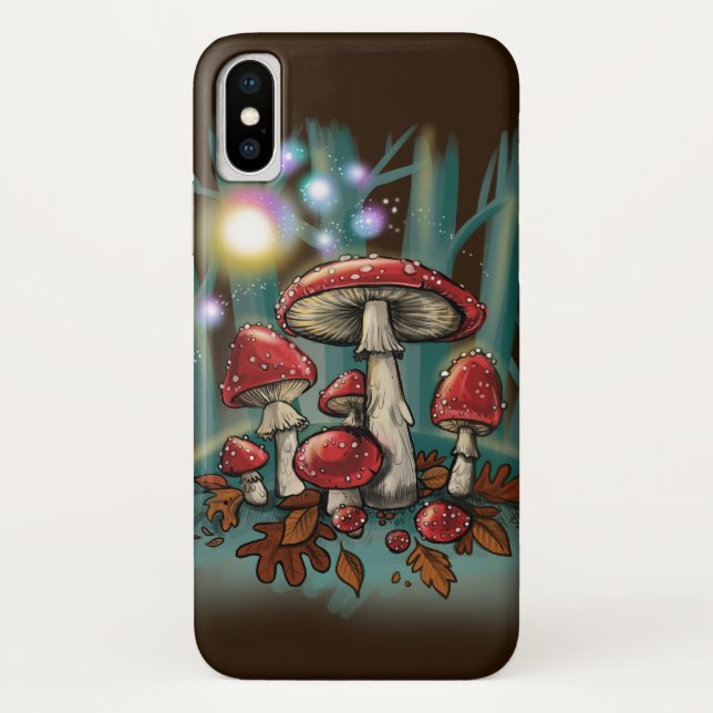 Pilze aus Toadstool Case-Mate iPhone Hülle (Rückseite)