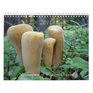 Pilze des Westerns Oregon, 2011 Kalender