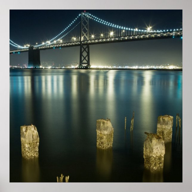 Pilze entlang der Embarcadero, San Francisco Poster (Vorne)