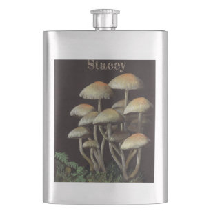 Pilze Flachmann