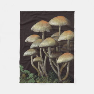 Pilze Fleecedecke