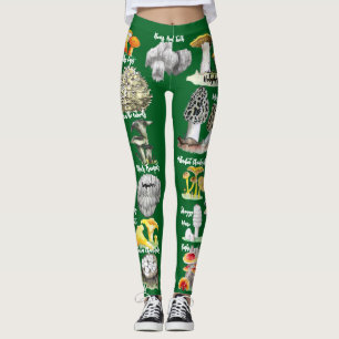 Pilze (genießbar und medizinisch) Leggings