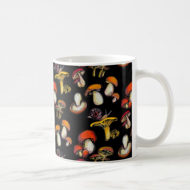 Pilze Kaffeetasse (Rechts)