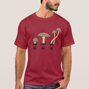 Pilze (Nahrung, Gift, hoch) T-Shirt