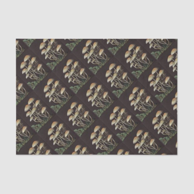 Pilze Seidenpapier (Vorderseite)