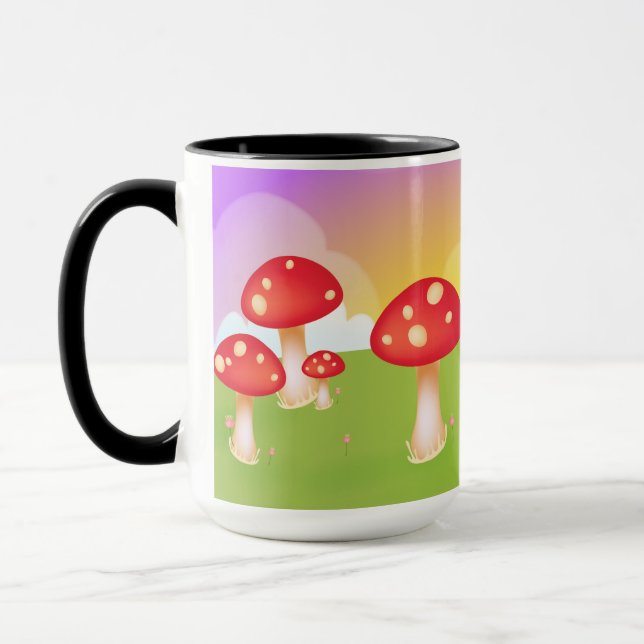 Pilze Tasse (Links)