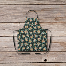 Pilze und weiche Grüntöne schwarz