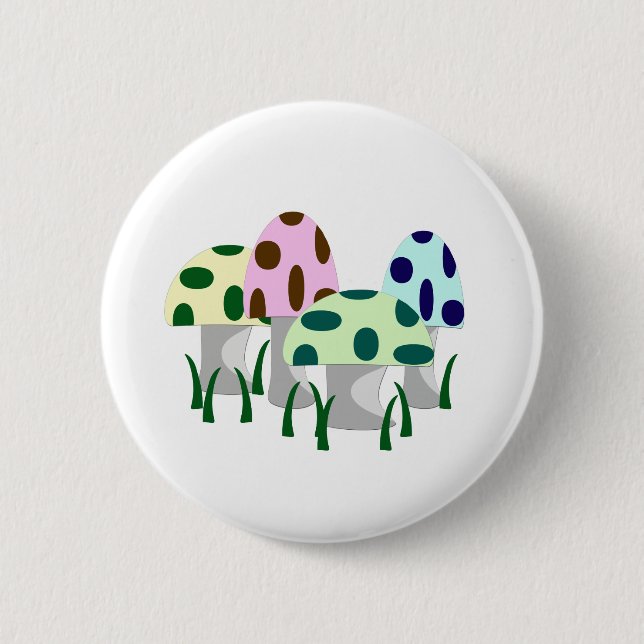 Pilzfleck Button (Vorderseite)