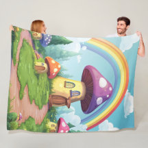 Pilzhäuser und Regenbogen 14