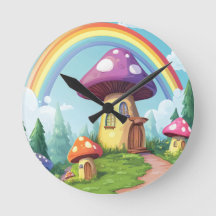 Pilzhäuser und Regenbogen 14