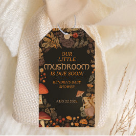 Pilzholz-Tierwald Kinderdusche Geschenkanhänger