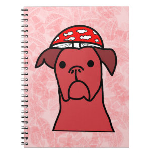 Pilzhund Notizblock