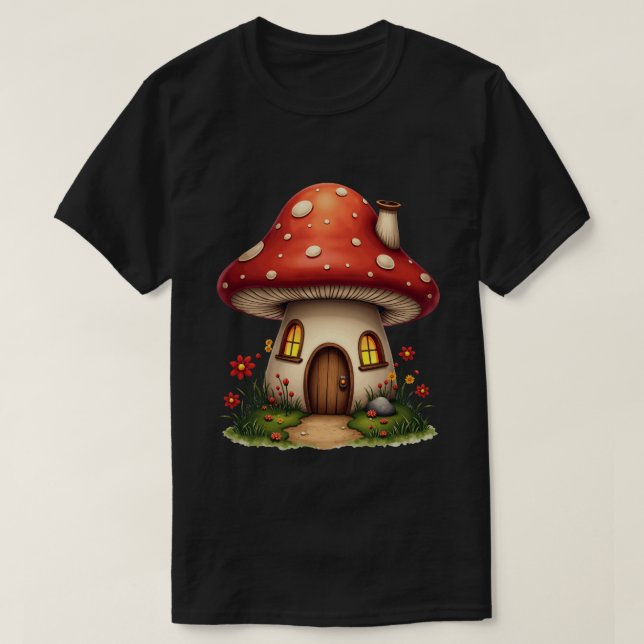 Pilzhütte T-Shirt (Design vorne)