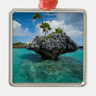 Pilzinseln auf Fidschi Ornament Aus Metall