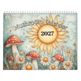 Pilzkalender 2027 kalender