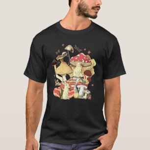 Pilzkatze Mond Kaninchen Goblincore Ästhetik T-Shirt