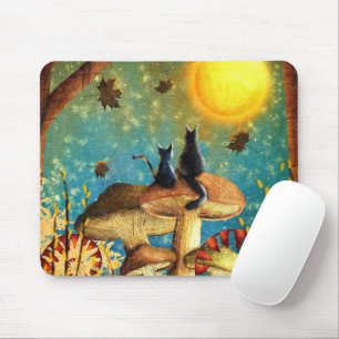 Pilzkatzen Mousepad