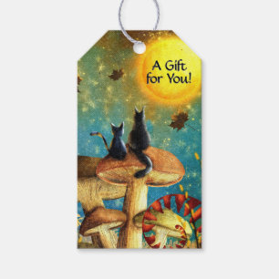 Pilzkatzen sind ein Geschenk für Sie Geschenkanhänger