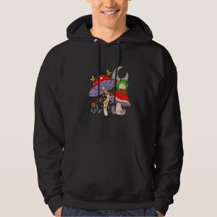 Pilzmischung Frosch süß Premium Hoodie