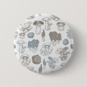 Pilzmuster Button