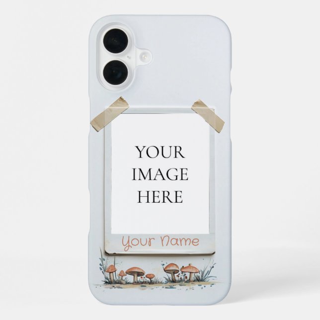 Pilznest iPhone 16 Plus Hülle (Rückseite)