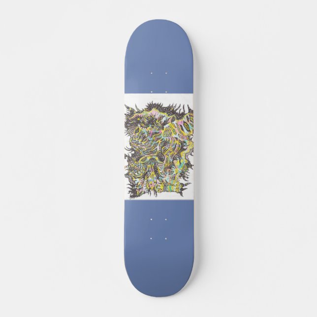 Pilzozean! Skateboard (Vorne)