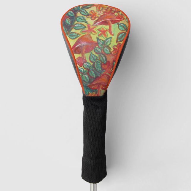 Pilzretro       golf headcover (Vorderseite)