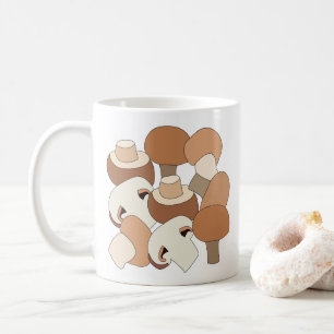 Pilzsammler Mykologe für essbare Pilze Kaffeetasse